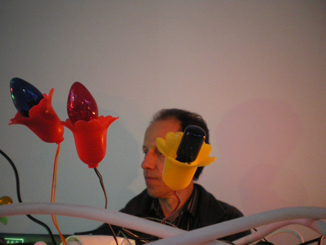 Photographic documentation of RYLLEGA Berlin (Audio-visual performance by Michael Vorfeld, 17 September 2008)